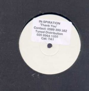 In-Spiration - Thank You - UK Promo 12" Single