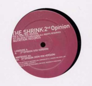 The Shrink - 2nd Opinion - UK 12" Single