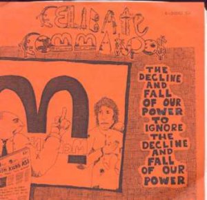 Celibate Commandos - Thanksgiving +5 EP - US 7" Single
