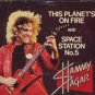 Sammy Hagar - This Planet's On Fire - UK 7" Single