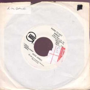 Rick James - Hard To Get - UK Promo 7" Single