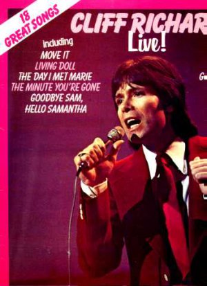 Cliff Richard - Live! - UK LP