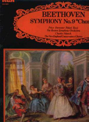 Boston Symphony Orchestra - Beethoven Symphony No.9 - UK LP