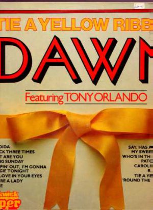 Dawn ft Tony Orlando - Tie A Yellow Ribbon - UK LP