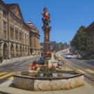 OGRE FOUNTAIN POSTCARD SWITZERLAND