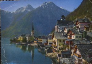 HALLSTATT AM HALLSTATTER SEE POSTCARD AUSTRIA 1960