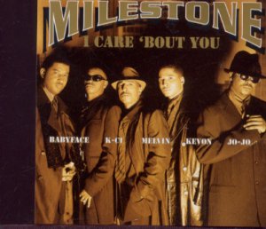 Milestone - I Care 'Bout You - US 2 Track Promo CD Single