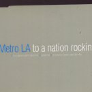 Metro LA - To A Nation Rockin' - UK 3 Track CD Single