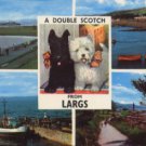 4 VIEWS OF LARGS SCOTLAND POSTCARD