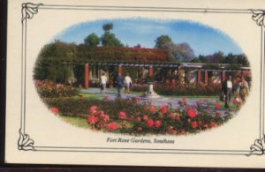 FORT ROSE GARDEN -SOUTHSEA - Postcard Colourmaster