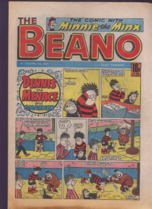 THE BEANO UK COMIC April 11th 1987 No. 2334