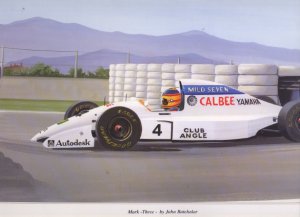 THE GRAND PRIX COLLECTION - Mark Three - by John Batchelor - Mark Blundel Print