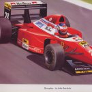 THE GRAND PRIX COLLECTION - Horseplay by John Batchelor - Gerhard Berger - Print