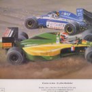 THE GRAND PRIX COLLECTION - Evasive Action by John Batchelor - Boutsen - Print