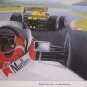 THE GRAND PRIX COLLECTION - Berger's Eye View by John Batchelor - Martin Brundle
