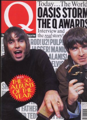 Q Magazine Jan 1997 No 124 OASIS, MARK OWEN