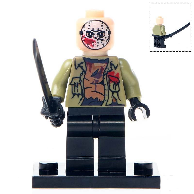 Minifigure Jason Voorhees Movies Friday the 13th Compatible Lego