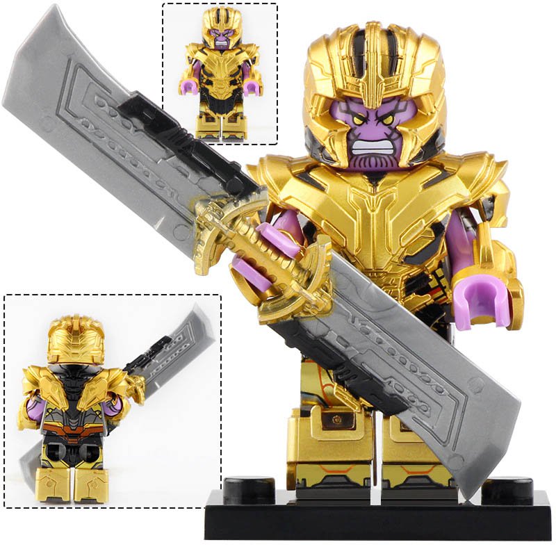 Minifigure Armored Thanos & Sword Avengers Endgame Lego Compatible