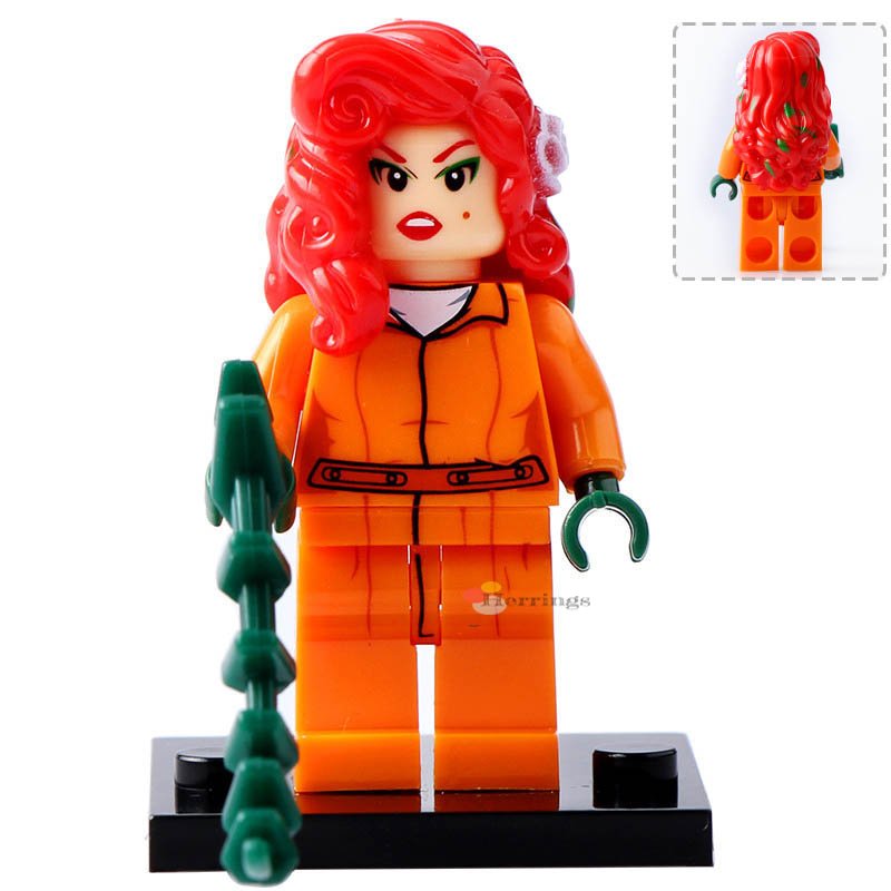 Minifigure Arkam Prison Poison Ivy DC Super Heroes Compatible Lego ...