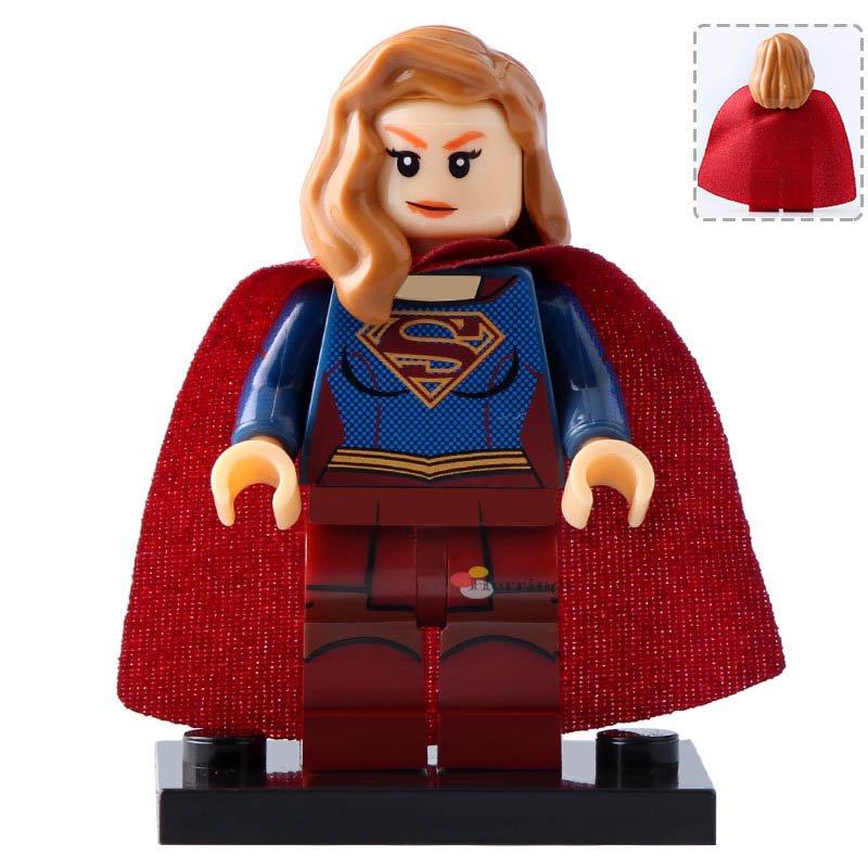 Minifigure Supergirl DC Super Heroes Compatible Lego Building Block Toys