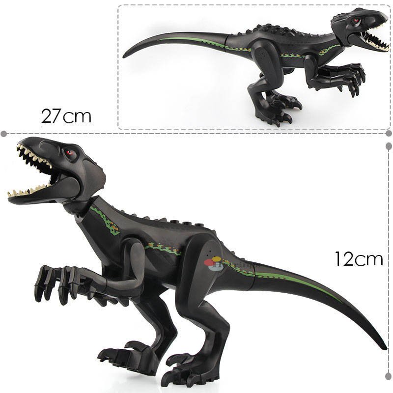 Minifigure Indoraptor Jurassic World Dinosaurs Compatible Lego Building Block Toys 9237