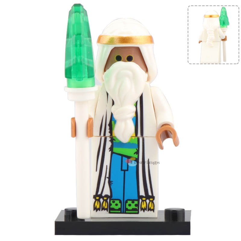 Minifigure Vitruvius The Lego Movie Compatible Lego Building Block Toys