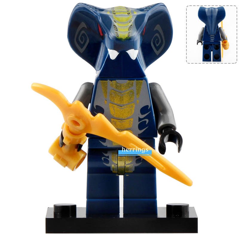 Slithraa Ninjago Lego Compatible Minifigure Bricks Toys