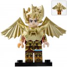 LEGO Compatible Golden Saint Seiya Sagittarius Aioros Custom Printed Minifigure Brick Toys Gift