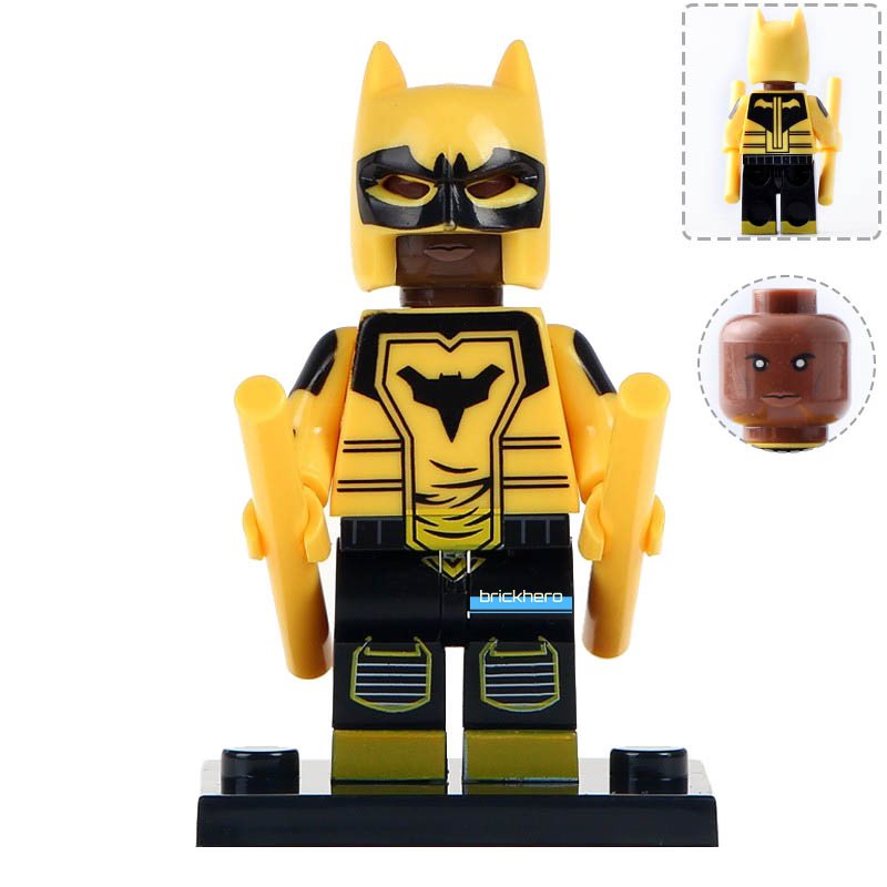 LEGO Compatible DC Comic Super Heroes Duke Thomas (Lark) Custom Printed Minifigure Brick Toys Gift