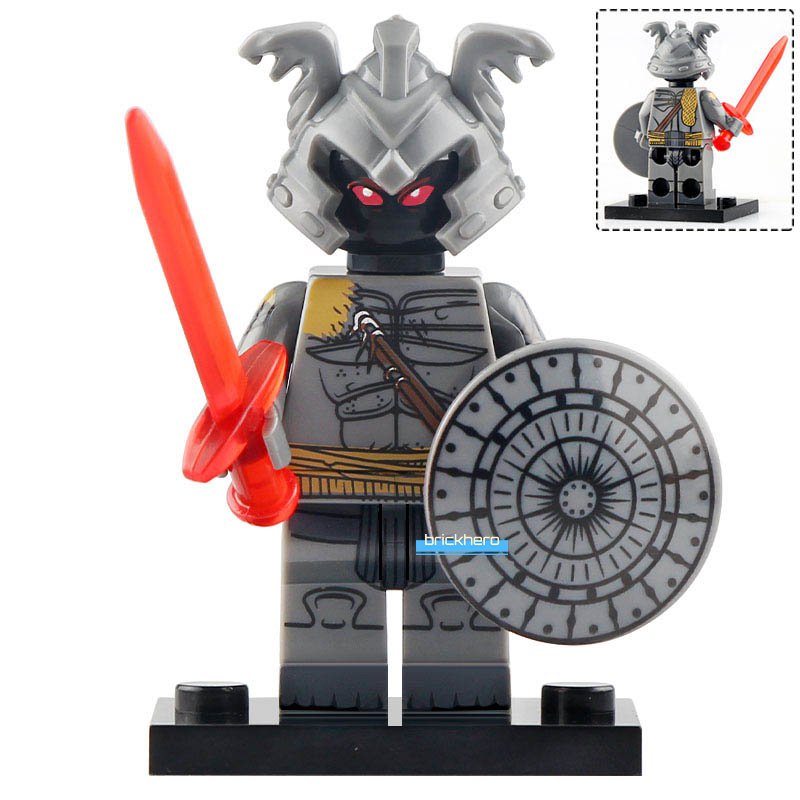 LEGO Compatible DC Super Heroes Ares (Wonder Woman) Custom Printed Minifigure Brick Toys Gift