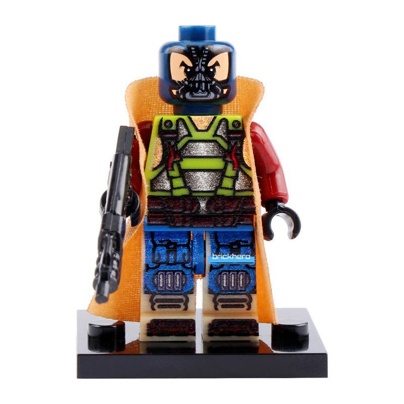 LEGO Compatible DC Super Heroes Bane (The Dark Knight) Custom Printed Minifigure Brick Toys Gift