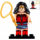 LEGO Compatible DC Super Heroes Red Son Wonder Woman Custom Printed Minifigure Brick Toys Gift