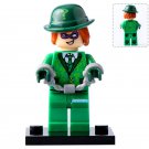 LEGO Compatible DC Super Heroes Riddler (The Lego Batman Movie) Custom Printed Minifigure Brick Toys