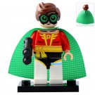 LEGO Compatible DC Super Heroes Robin (The Lego Batman Movie) Custom Printed Minifigure Brick Toys