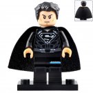 LEGO Compatible DC Super Heroes Superman Black Suit (The CW) Custom Printed Minifigure Brick Toys
