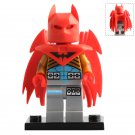 LEGO Compatible DC Superhero Azrael Batman Armor Red (Batman Knightsend) Minifigure Brick Toys Gift