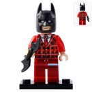 LEGO Compatible DC Superhero Plaid Tuxedo Batman (The Lego Batman Movie) Minifigure Brick Toys Gift