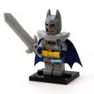 LEGO Compatible DC Superheroes Excalibur Batman (Batman Movie) Custom Printed Minifigure Brick Toys