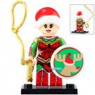 LEGO Compatible DC Superheroes Santa Wonder Woman Custom Printed Minifigure Brick Toys Gift