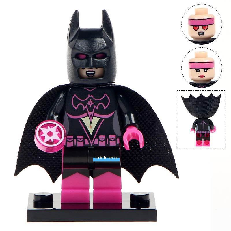 LEGO Compatible DC Superheroes Star Sapphire Batwoman Custom Printed Minifigure Brick Toys Gift