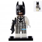 LEGO Compatible DC Superheroes Striped Tuxedo Batman Movie Custom Printed Minifigure Brick Toys Gift