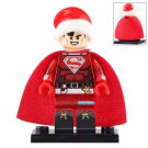 LEGO Compatible DC Superheroes Superman (Christmas Themed) Custom Printed Minifigure Brick Toys Gift