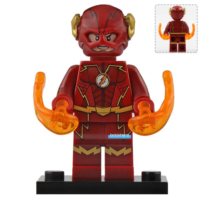 LEGO Compatible DC Universe Super Heroes Flash (The CW) Custom Printed Minifigure Brick Toys Gift
