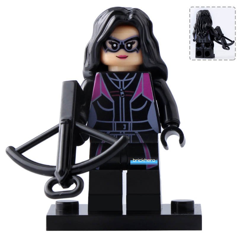 LEGO Compatible DC Universe Super Heroes Huntress (The CW) Custom Printed Minifigure Brick Toys Gift