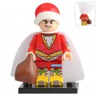 LEGO Compatible DC Universe Superheroes Santa Shazam Custom Printed Minifigure Brick Toys Gift