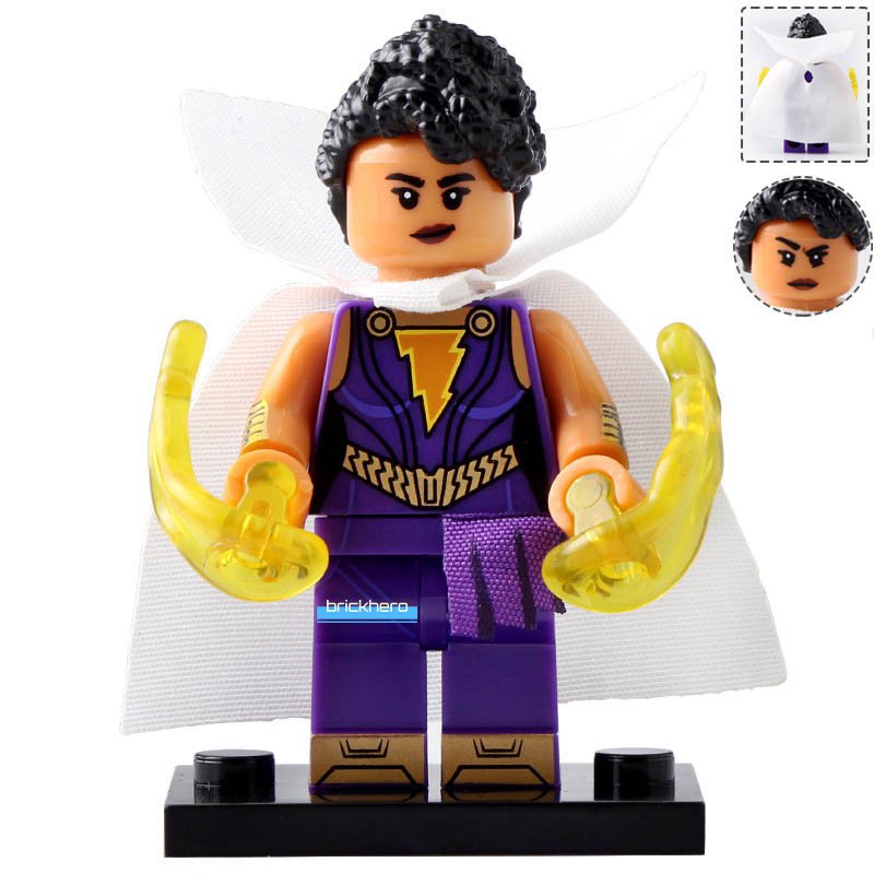 LEGO Compatible DCEU Super Heroes Darla Dudley (Shazam!) Custom Printed Minifigure Brick Toys Gift