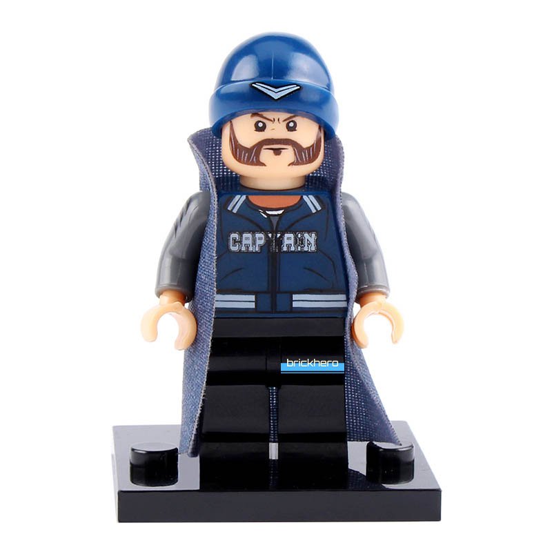 LEGO Compatible DCEU Superhero Captain Boomerang (Suicide Squad) Custom Printed Minifigure Brick Toy