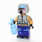 LEGO Compatible Fortnite Battle Royale Teknique (Epic Outfit) Custom Printed Minifigure Brick Toys