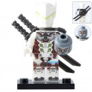 LEGO Compatible Overwatch Genji Custom Printed Minifigure Brick Toys Gift