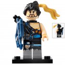 LEGO Compatible Overwatch Hanzo Custom Printed Minifigure Brick Toys Gift